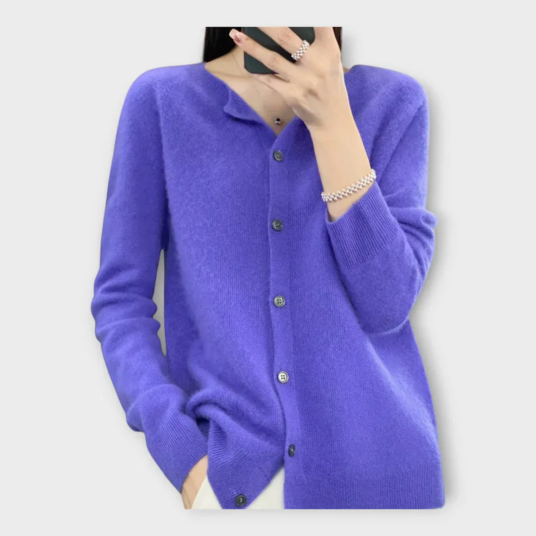 Cárdigan elegante con botones