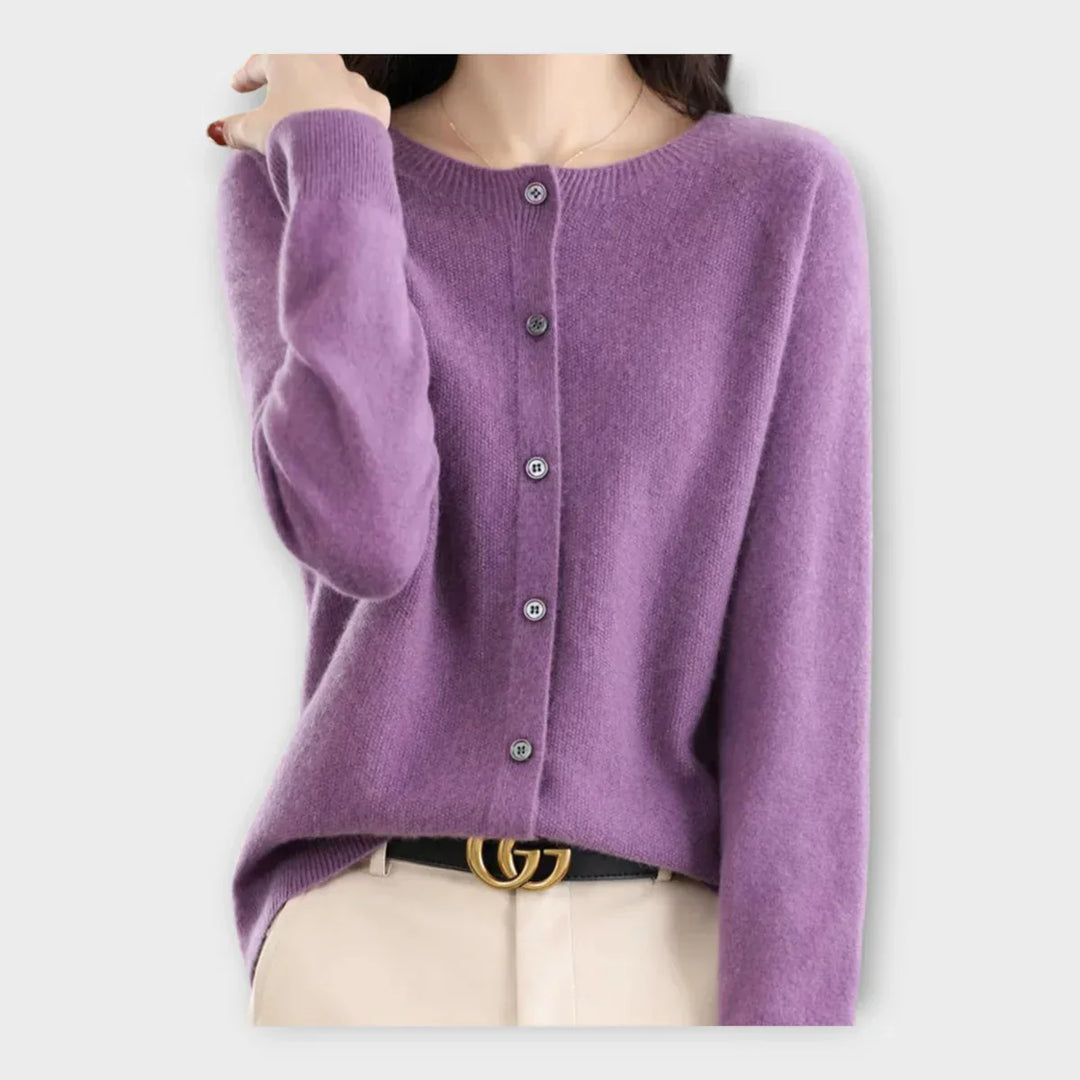 Cárdigan elegante con botones