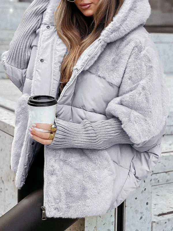 CAMILA - LINED PUFFER JACKET WITH WARM HOOD
