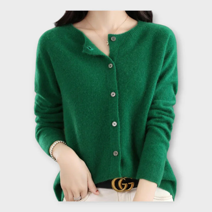 Cárdigan elegante con botones