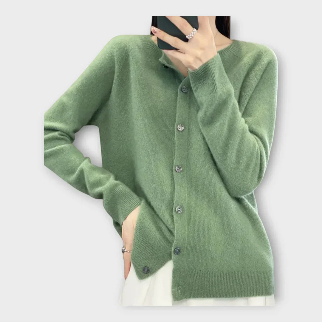 Cárdigan elegante con botones
