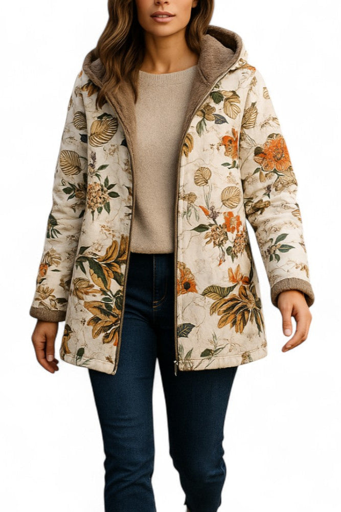 Adriana | Abrigo cálido con forro de felpa