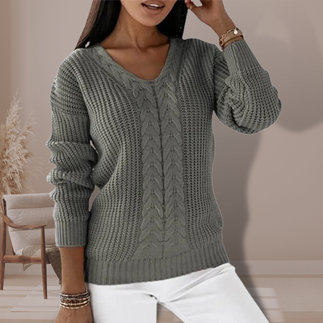 CATHY - CLASSIC KNITTED SWEATER