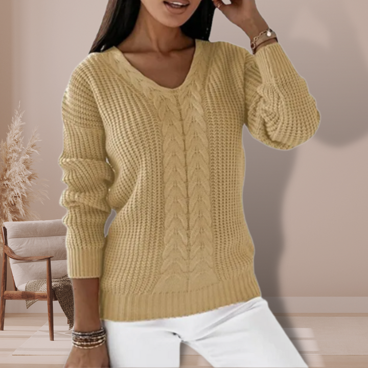 CATHY - CLASSIC KNITTED SWEATER