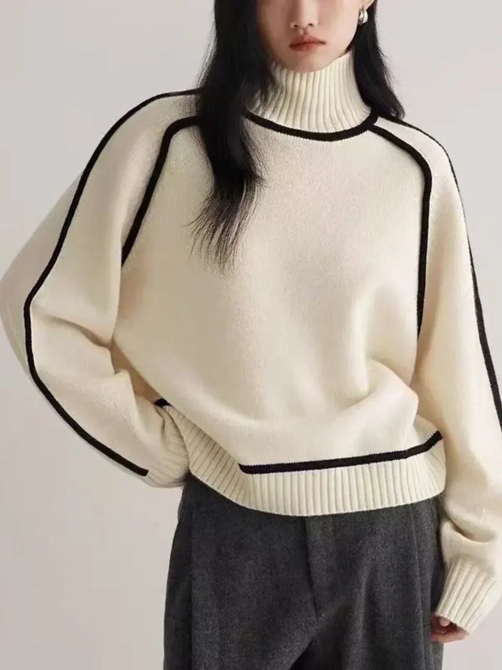 DONNA - KNITTED TURTLE NECK SWEATER