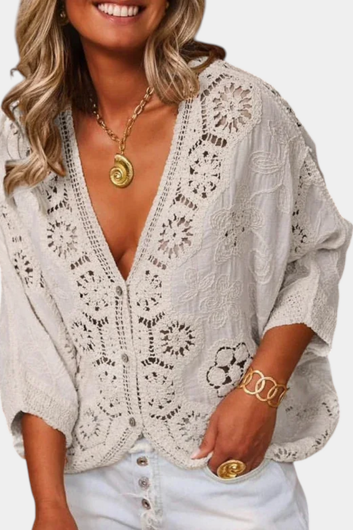 Blusa de Crochet Adele