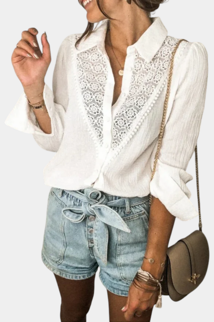 Blusa de Encaje Tess