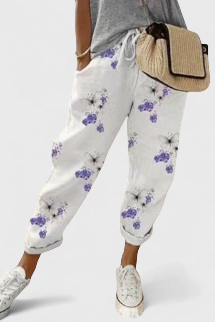 Alba Pantalón Holgado de Talle Alto