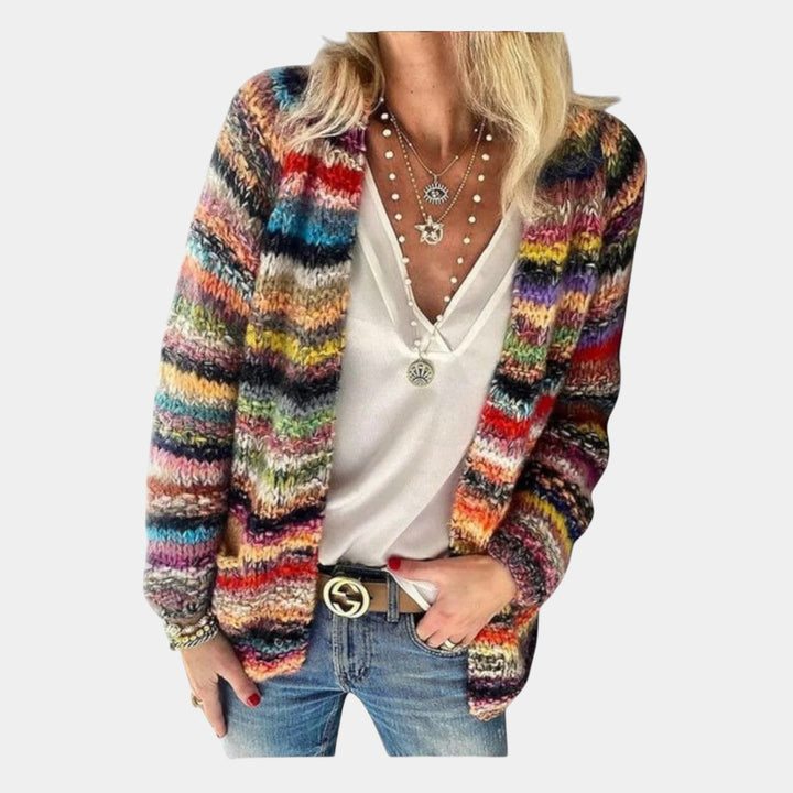 Noa | Cárdigan vibrante y acogedor