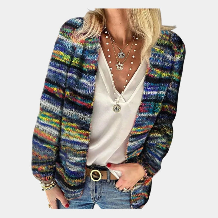 Noa | Cárdigan vibrante y acogedor