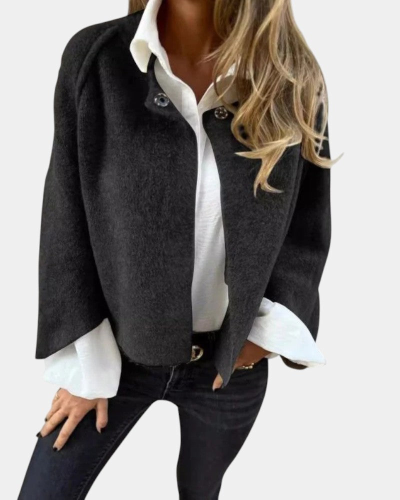 Elisa | Chaqueta corta estilo chic y mangas acampanadas