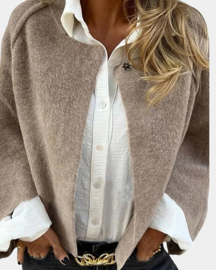 Elisa | Chaqueta corta estilo chic y mangas acampanadas