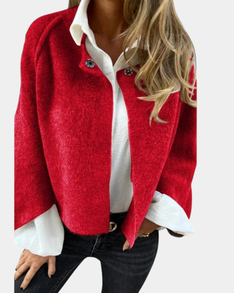 Elisa | Chaqueta corta estilo chic y mangas acampanadas