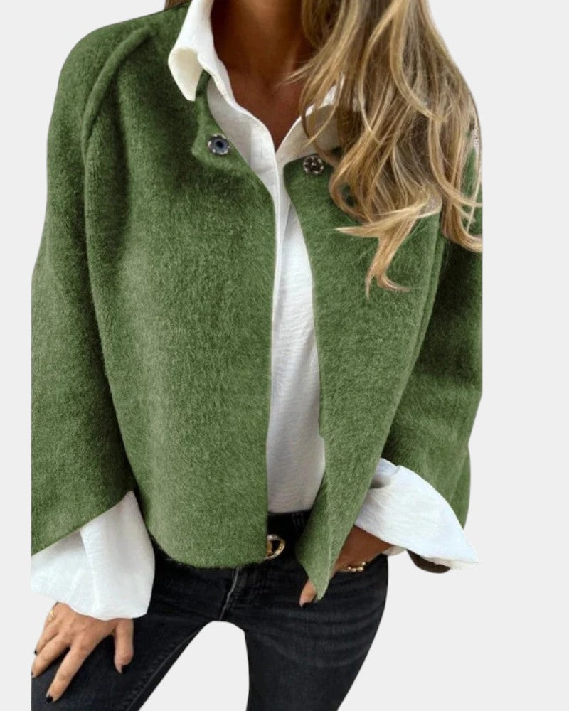 Elisa | Chaqueta corta estilo chic y mangas acampanadas