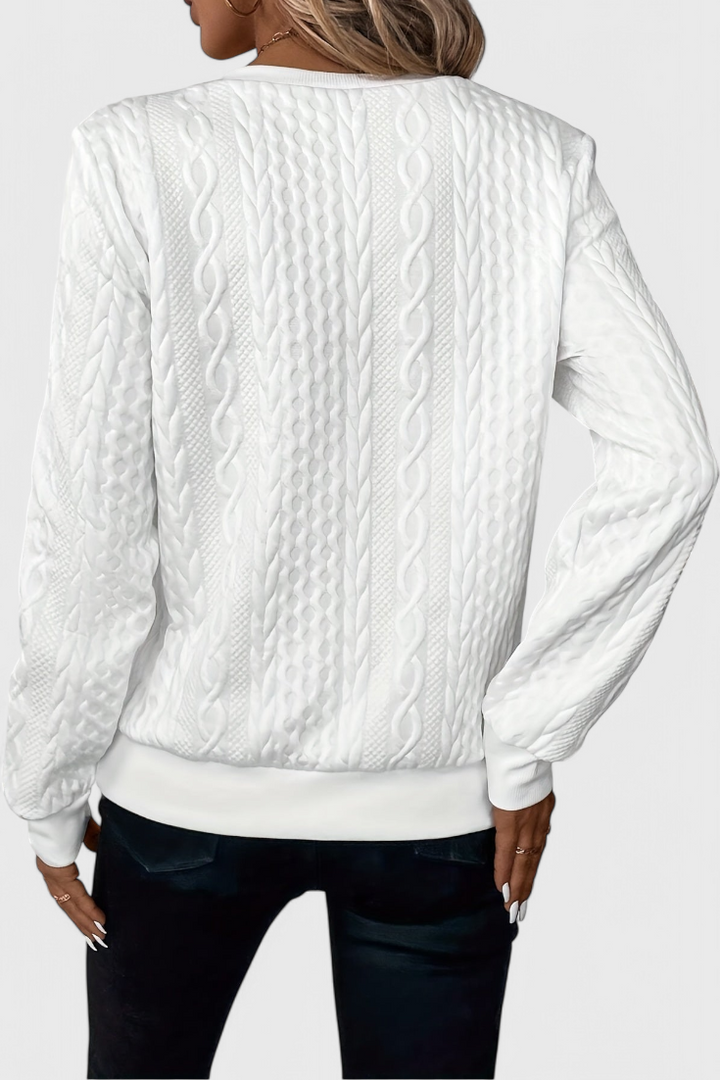 Zoey Jersey de Punto con Cremallera Suave