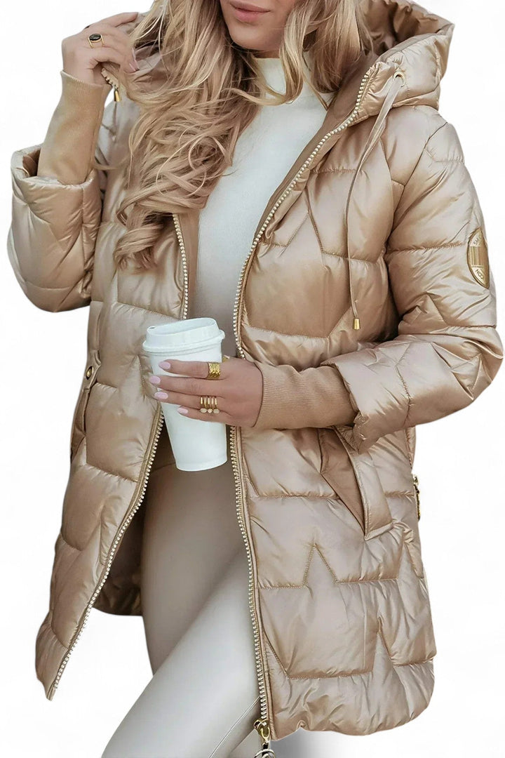 Aitana | Abrigo de invierno elegante con capucha