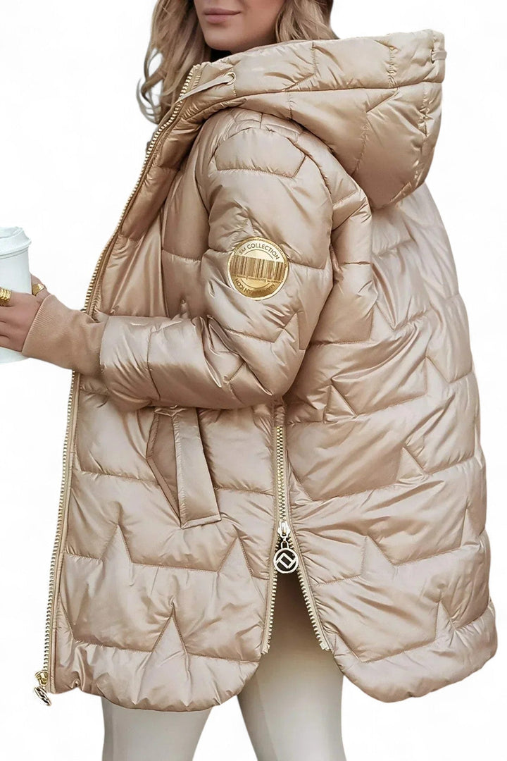 Aitana | Abrigo de invierno elegante con capucha