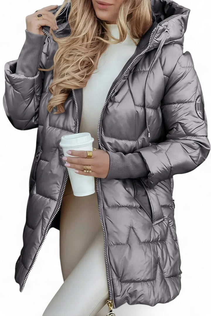 Aitana | Abrigo de invierno elegante con capucha