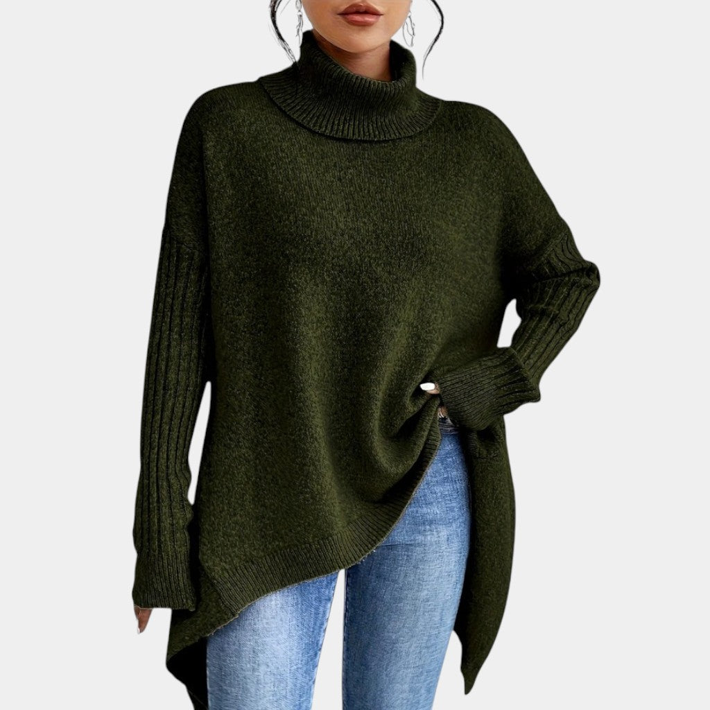 Isla | Jersey de cuello alto oversize