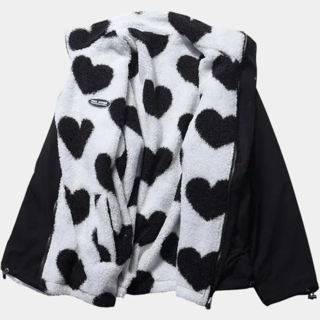 Katharina™ | Chaqueta reversible de corazones