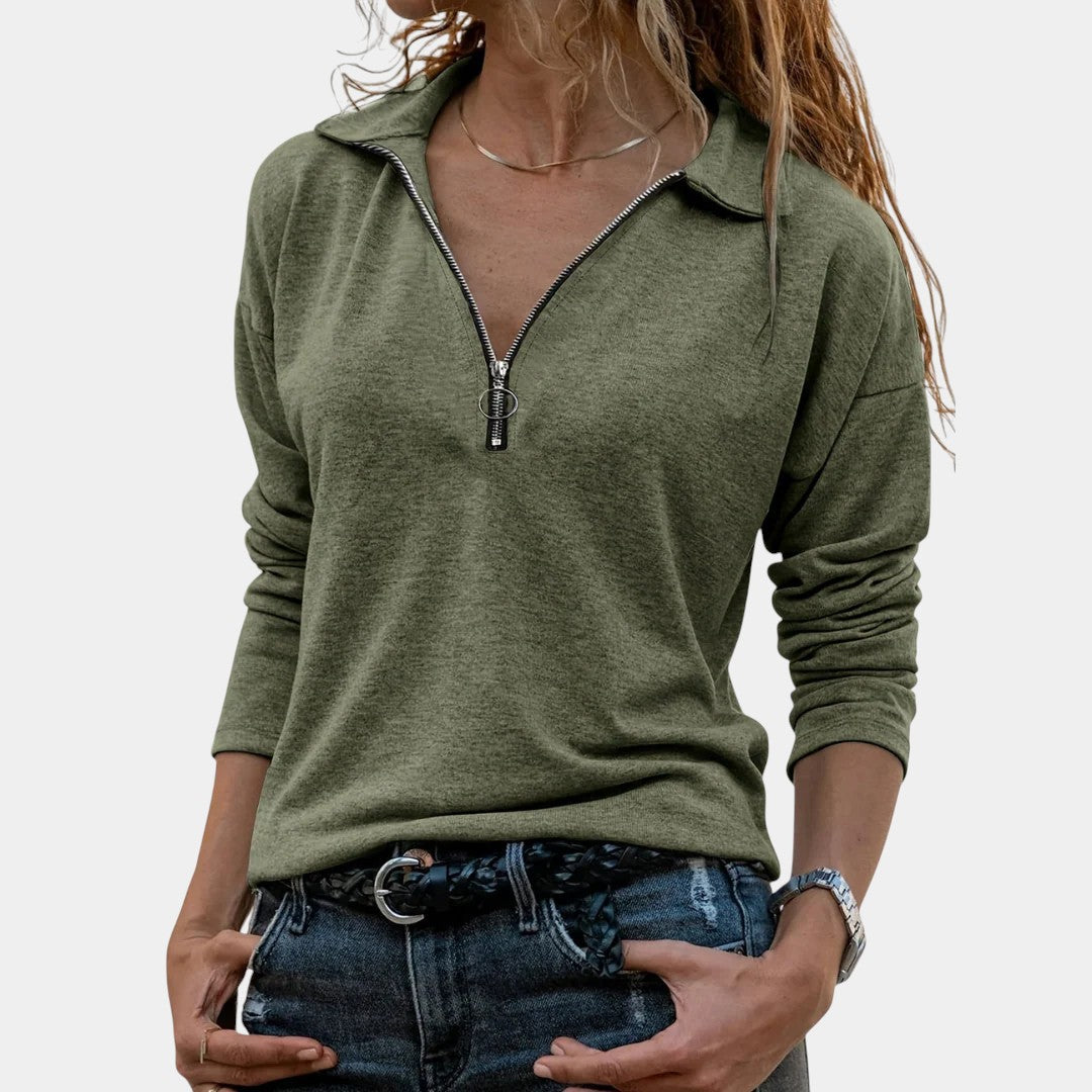 Nadia | Jerséis con media cremallera