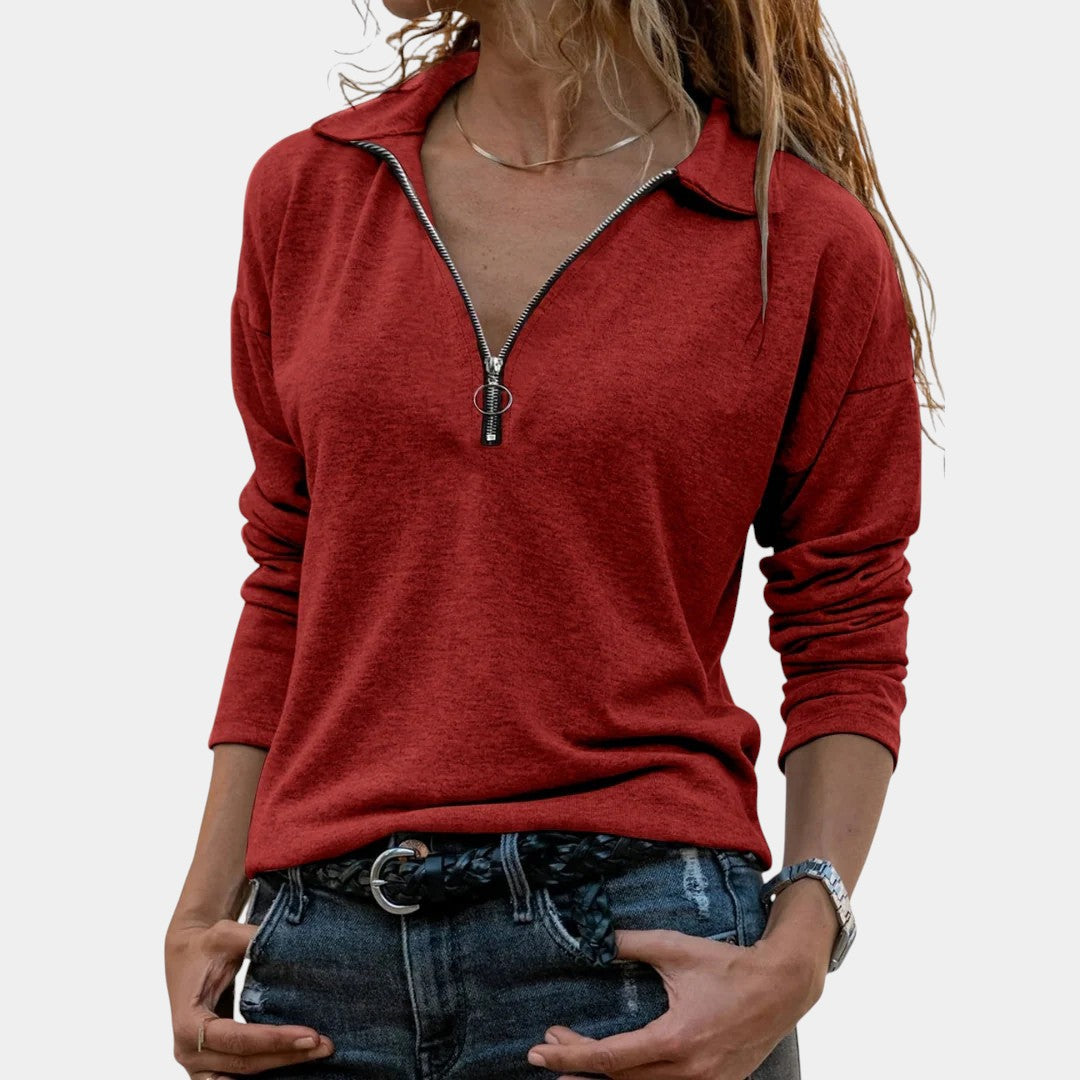 Nadia | Jerséis con media cremallera