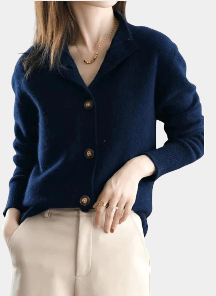 Carmen | Cárdigan de punto suave