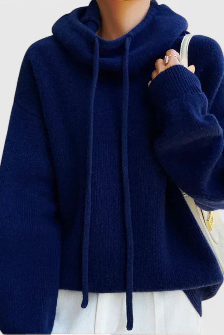 Gloria Jersey de Mezcla de Lana